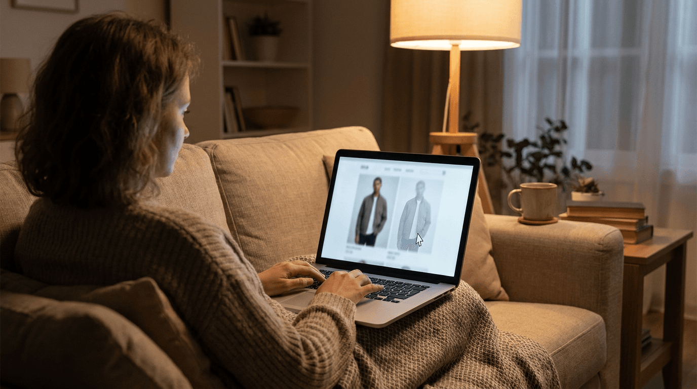 Editorial illustration for Does Amazon Have Virtual Try-On for Clothes? What It Covers and What It Does Not